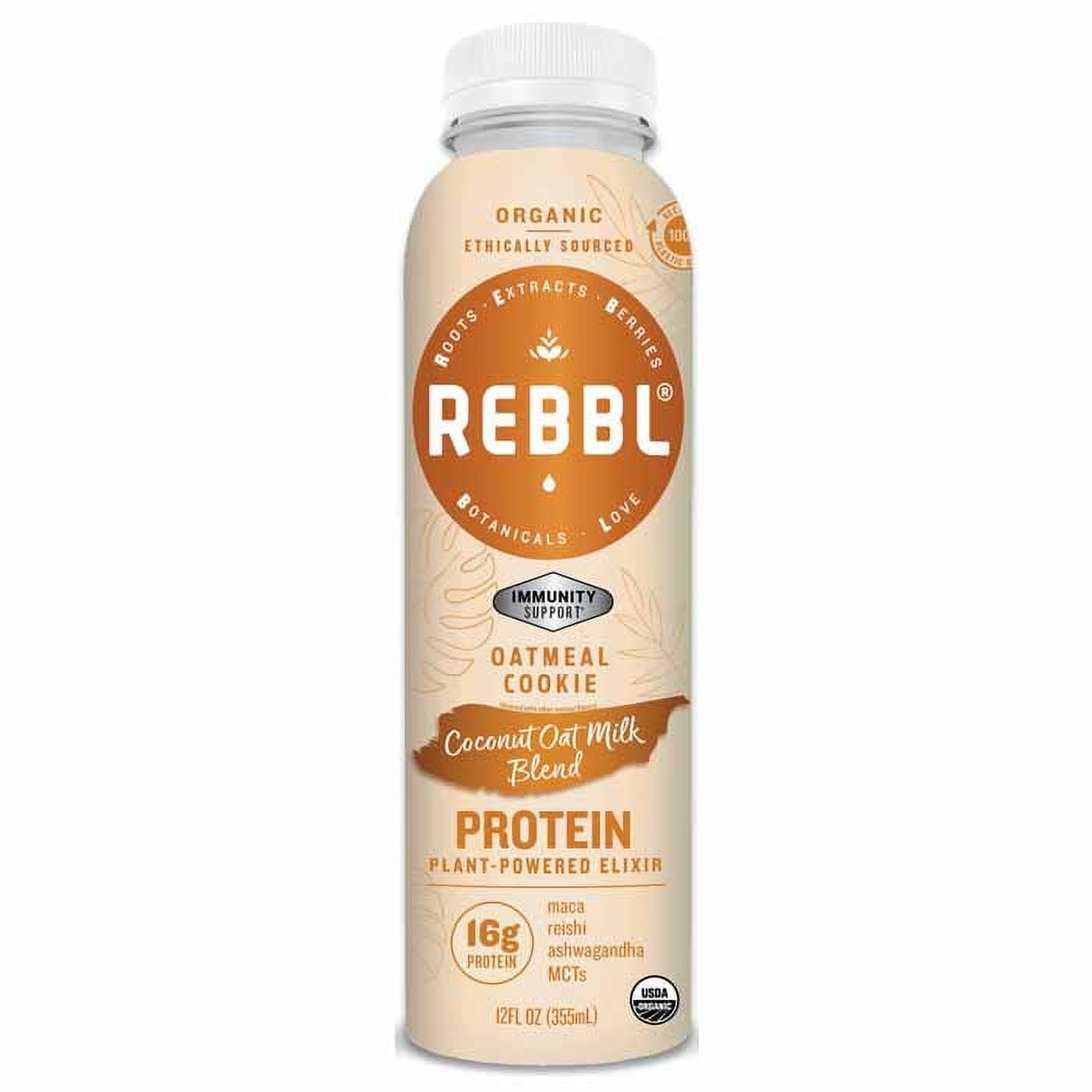 Rebbl Inc Protein Oatmeal Cookie, 12fo Pack of 12