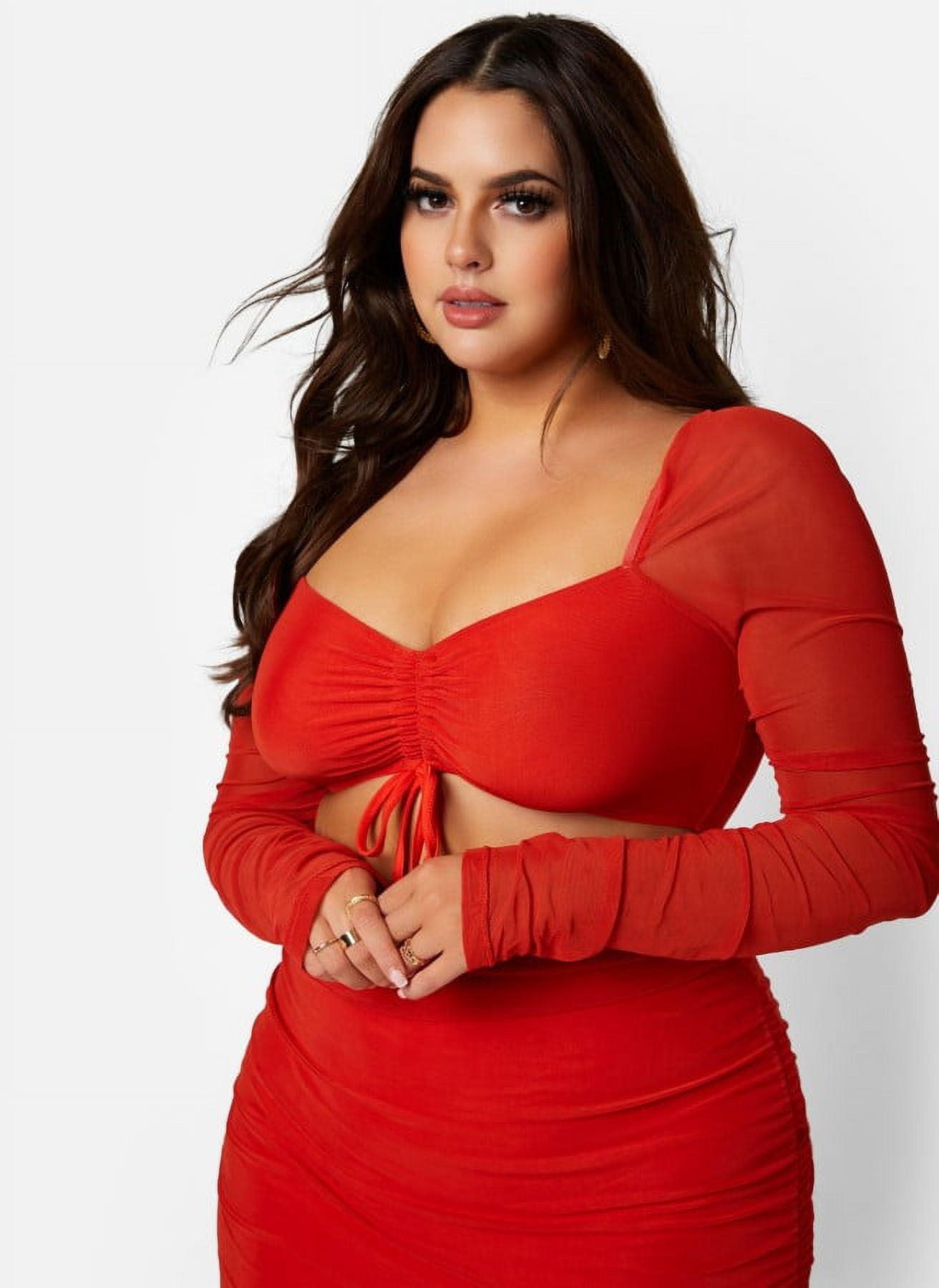 mesh overlay top
