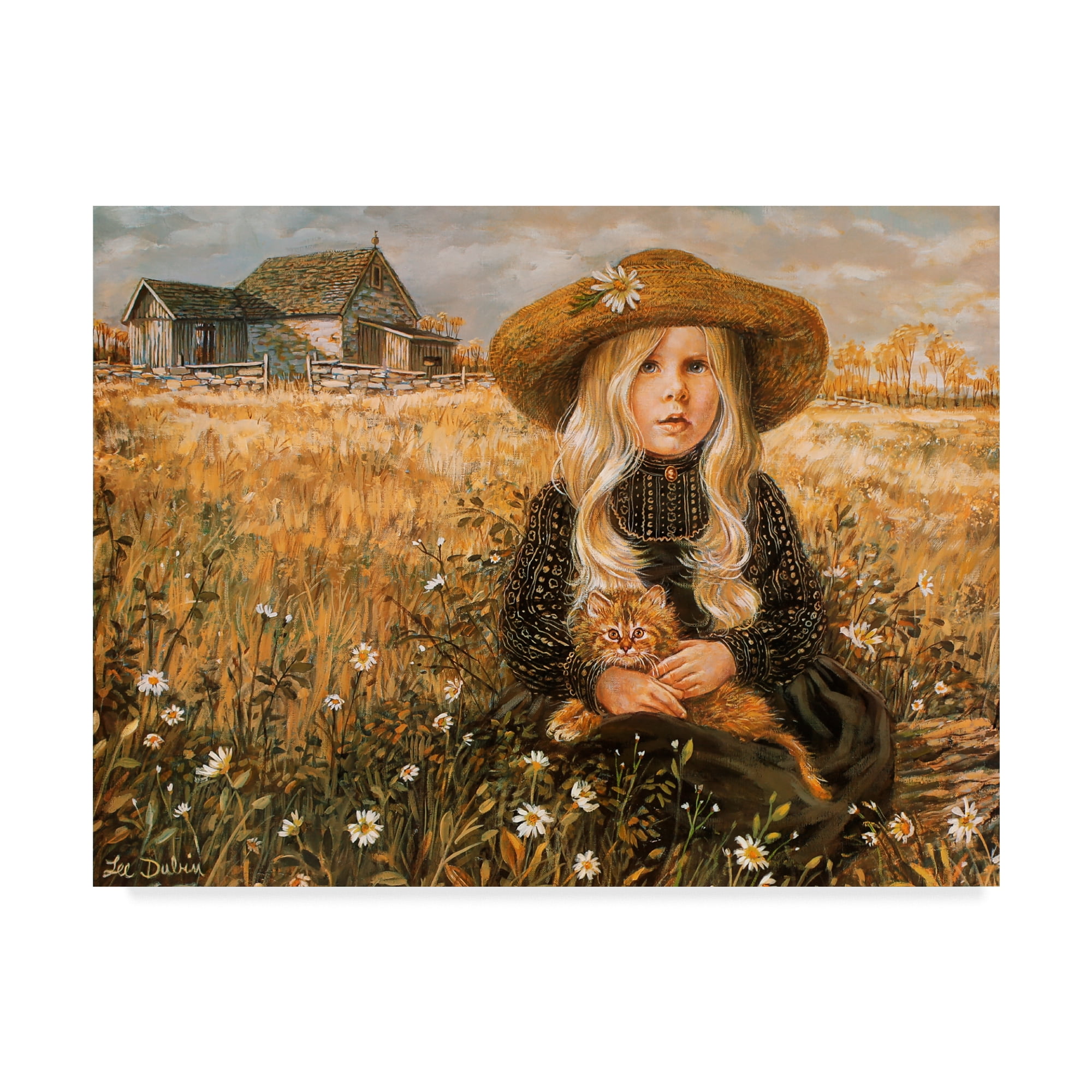 Rebecca' Canvas Art by Lee Dubin