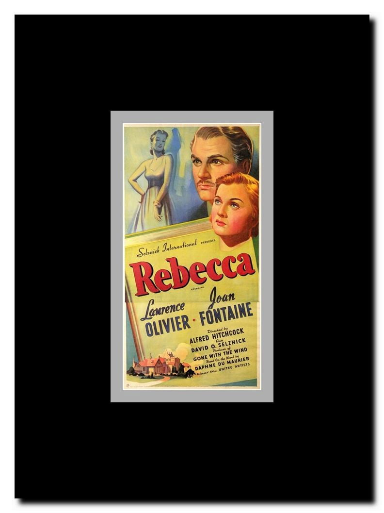 Rebecca Framed Movie Poster
