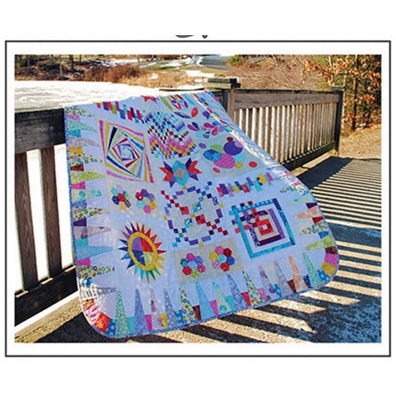 Rebecca Mae Designs Scrap Happy Block of The Month Sampler Pattern