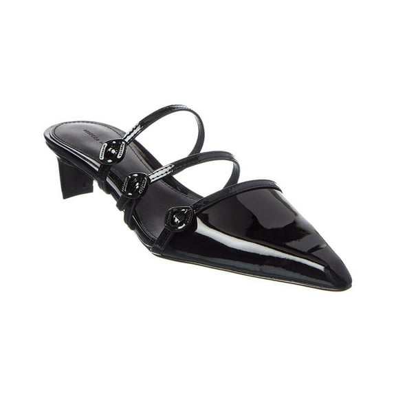 Rebecca Minkoff Buckle Leather Mule, 7