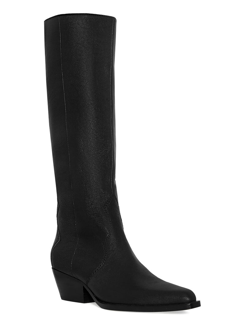 Rebecca Minkoff Colt Tall Leather Boot, 8.5, Black - Walmart.com display picture 3