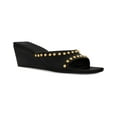 thumbnail image 1 of Rebecca Minkoff Leather Wedge Sandal, 6, 1 of 3