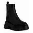 thumbnail image 1 of Rebecca Minkoff Lugbty Suede Bootie, 5.5, Black, 1 of 3
