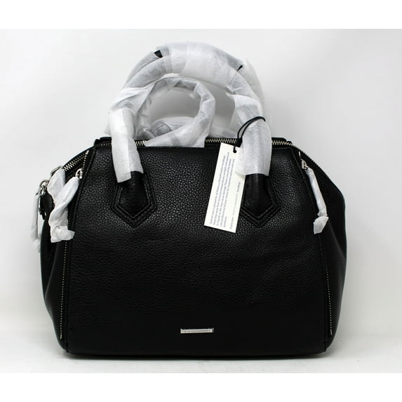 Rebecca Minkoff Mini Black Perry Satchel Convertible Top Handle