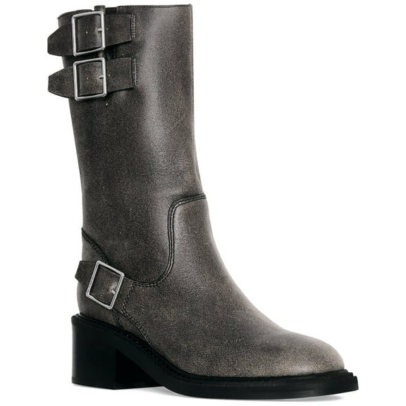 Rebecca Minkoff Moto Leather Boot, 9.5, Black