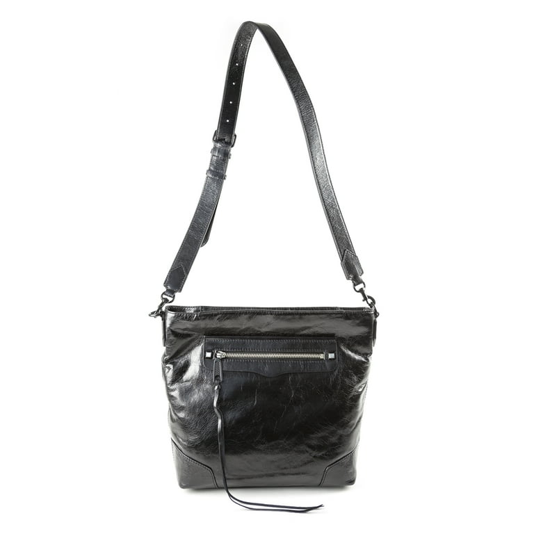 Rebecca Minkoff Regan Slim Bucket Bag, Black - Walmart.com