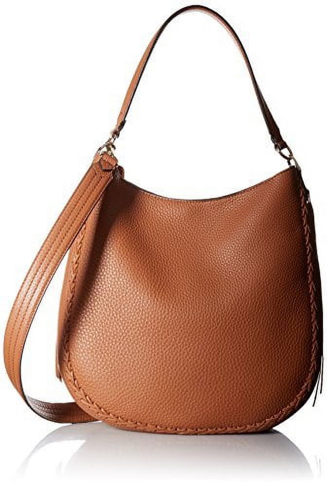 Rebecca Minkoff Unlined Ladies Large Almond Leather Hobo Handbag