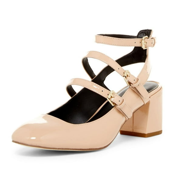 Rebecca Minkoff Women's Brandy Strappy Pumps Sz 8.5 Nude
