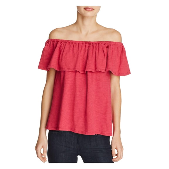 Rebecca Minkoff Women's Cotton Diosa Top X-Small Shirley Temple