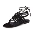 thumbnail image 1 of Rebecca Minkoff Women's Evonne Sandals Sz 5.5 Black, 1 of 3