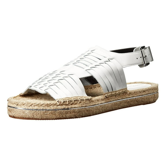 Rebecca Minkoff Women's Gabriel Espadrille Platform Sandals US 9 White