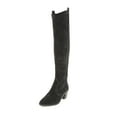 thumbnail image 1 of Rebecca Minkoff Women's Lizelle Suede Over-The-Knee Boots US 5 Black, 1 of 3
