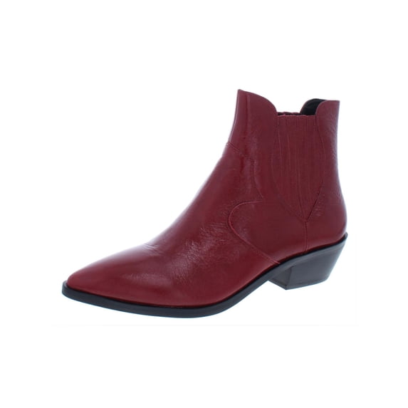 Rebecca Minkoff Womens Kaidienne Leather Pointed Toe Ankle Boots