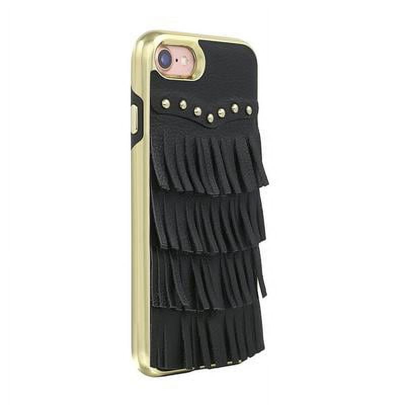 Rebecca Minkoff iPhone 7 Leather Fringe Case Luxe Double Up Designer