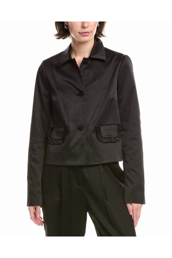 womens Jacket, m, Black