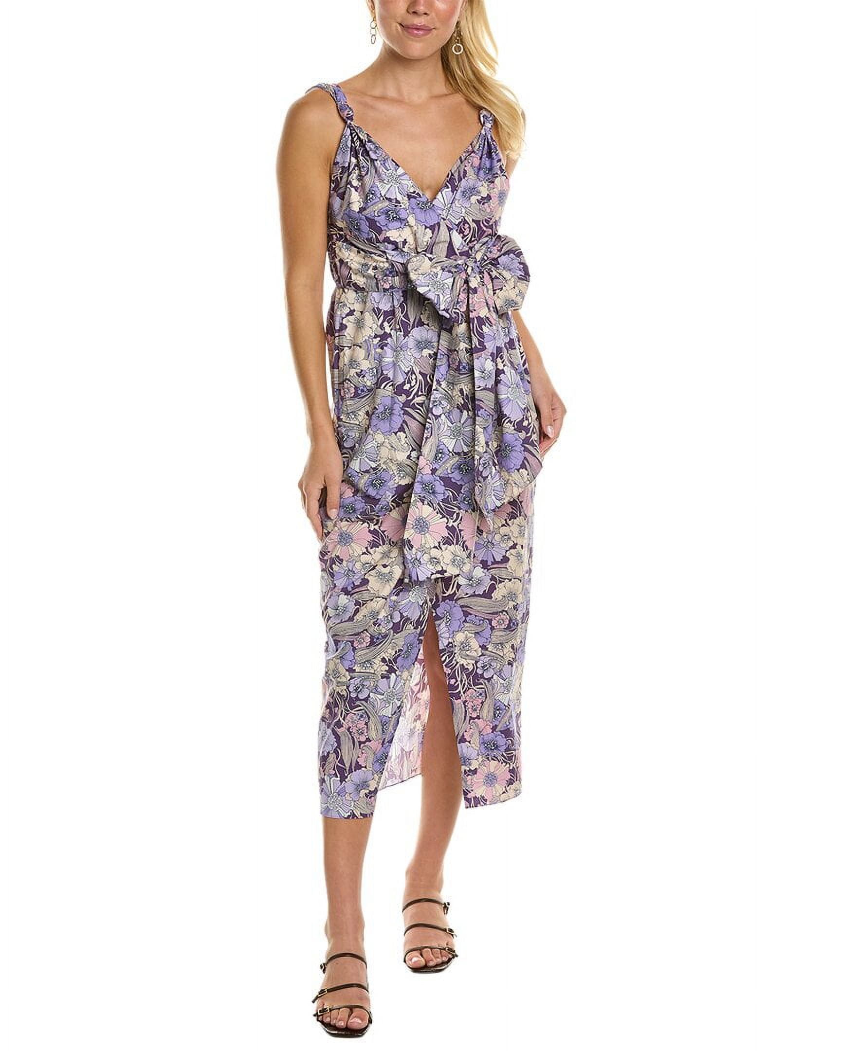 REBECCA VALLANCE★ポピーマキシドレスPoppy Fields Maxi Dress Rebecca Taylor womens Poppy Field Maxi Dress, 00, Purple