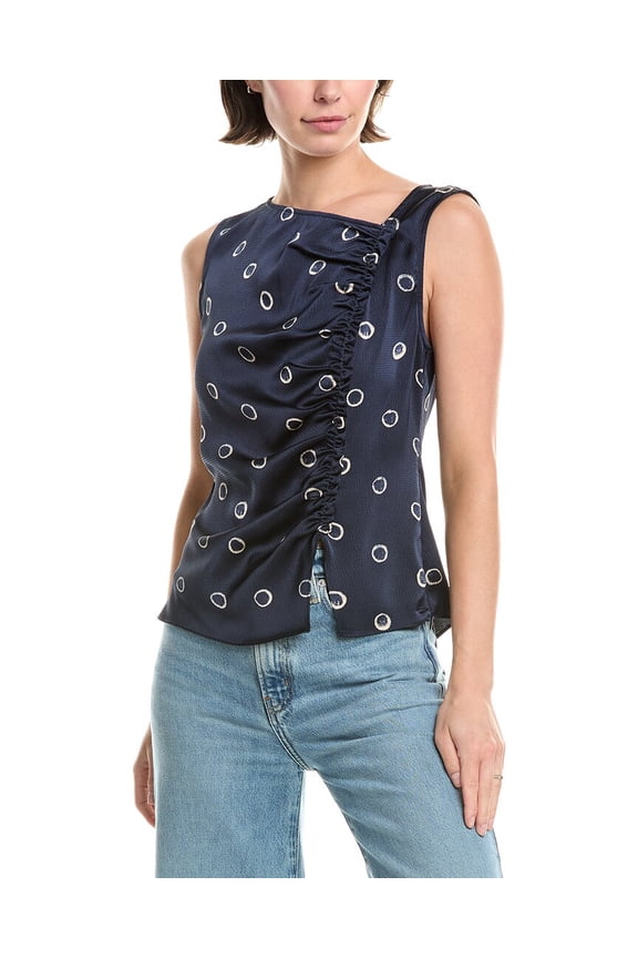 womens  Tank Top, 2, Blue