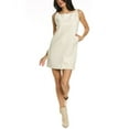 thumbnail image 1 of Rebecca Taylor womens  Winter Tweed Shift Dress, 0, White, 1 of 3