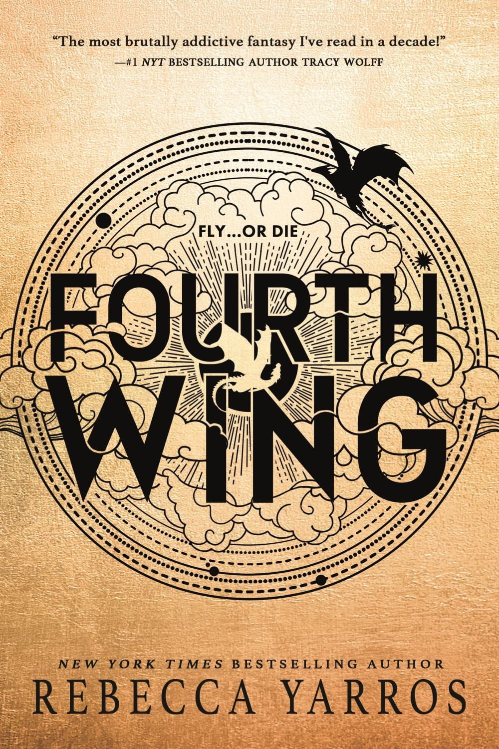 Empyrean Fourth Wing, First Edition Hardcover, Book 1 by Entangled: Red Tower Books