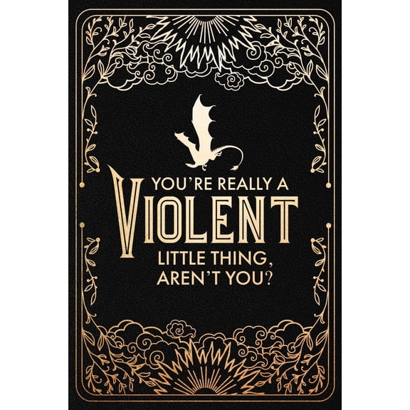 Official Fourth Wing Journal: Violent Little Thing Edition with Lined Pages (Hardcover)
