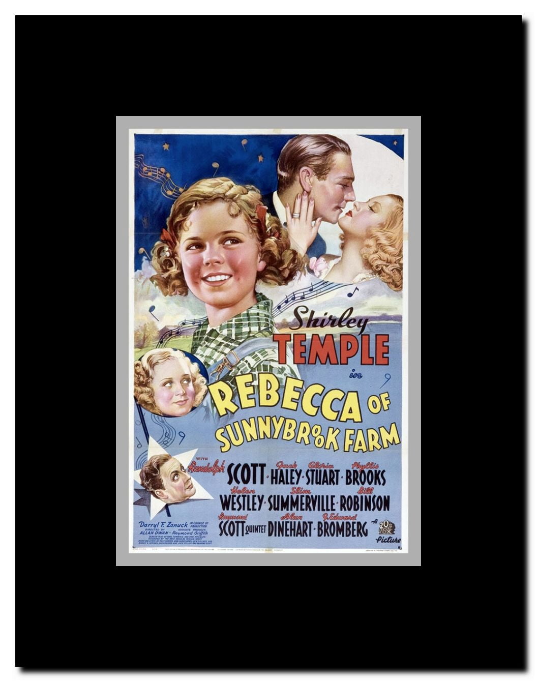 Rebecca of Sunnybrook Farm Framed Movie Poster