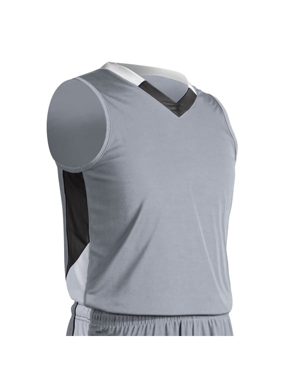 Rebel Basketball Jersey - SILVER BODY, BLACK BODY, WHITE BODY - XL