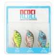 thumbnail image 1 of Rebel Bluegill 3Pack Fishing Lure Hard Bait Assorted 2 1/2 in 1/4 oz, 1 of 2