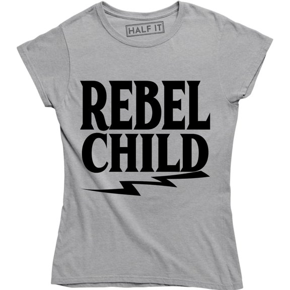 Rebel Child Funny Wild Side Of Childrens Saying Quote Women's T-Shirt