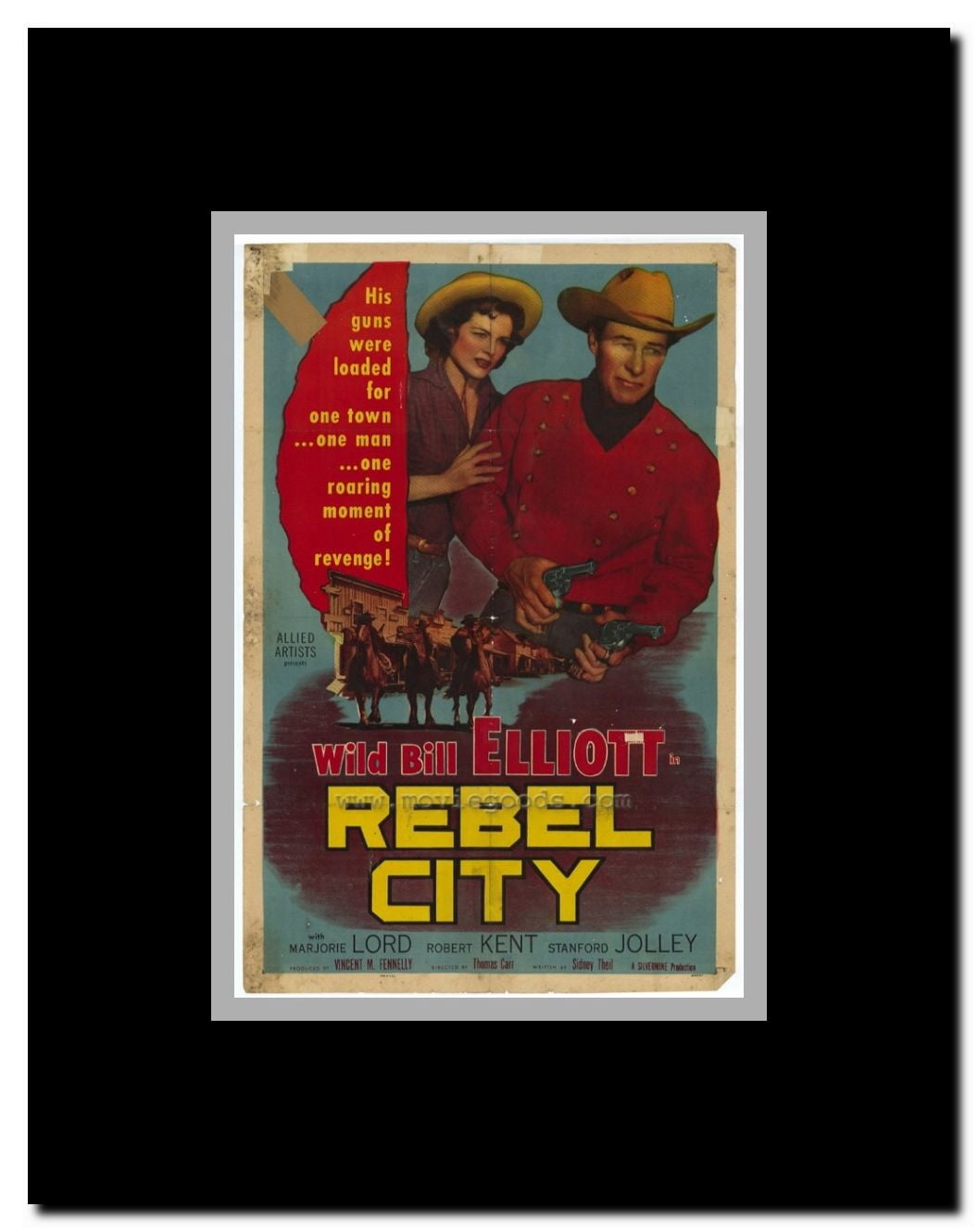 Rebel City Framed Movie Poster
