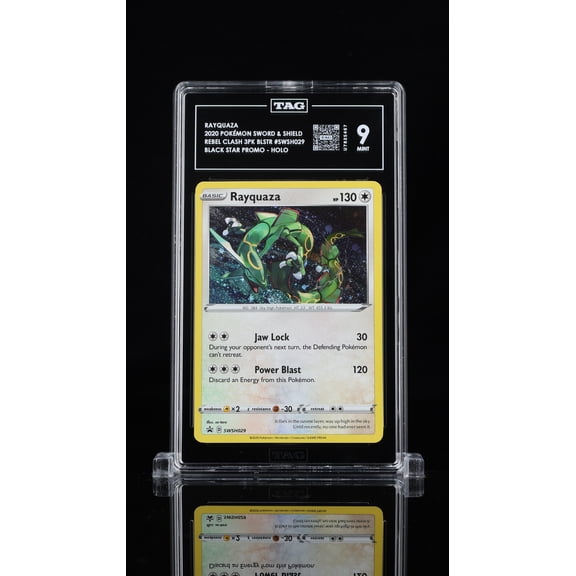 Rebel Clash Rayquaza TAG 9 #SWSH029