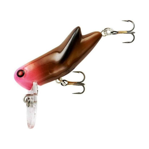 Rebel Crickhopper Fishing Lure Hard bait Hot Head 1 1/2 in 3/32 oz
