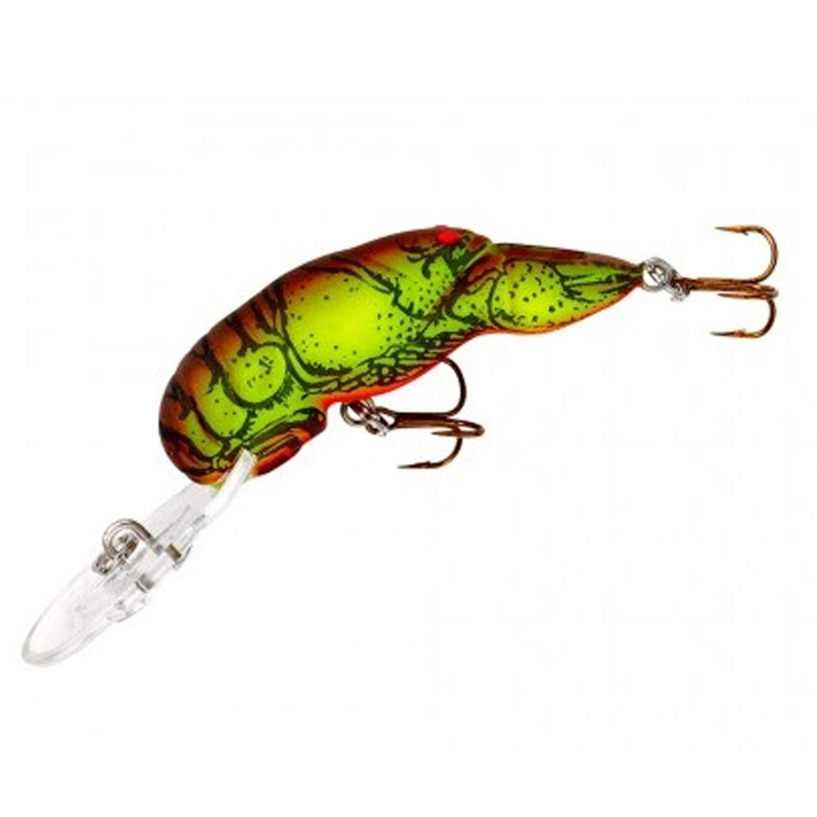 penishülle vorne offen Penis Lure Rebel Wee Crawfish Lure 2 Inch, Chartreuse/Brown