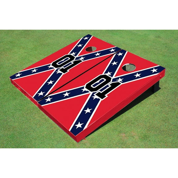 Rebel Flag 01 Cornhole Boards