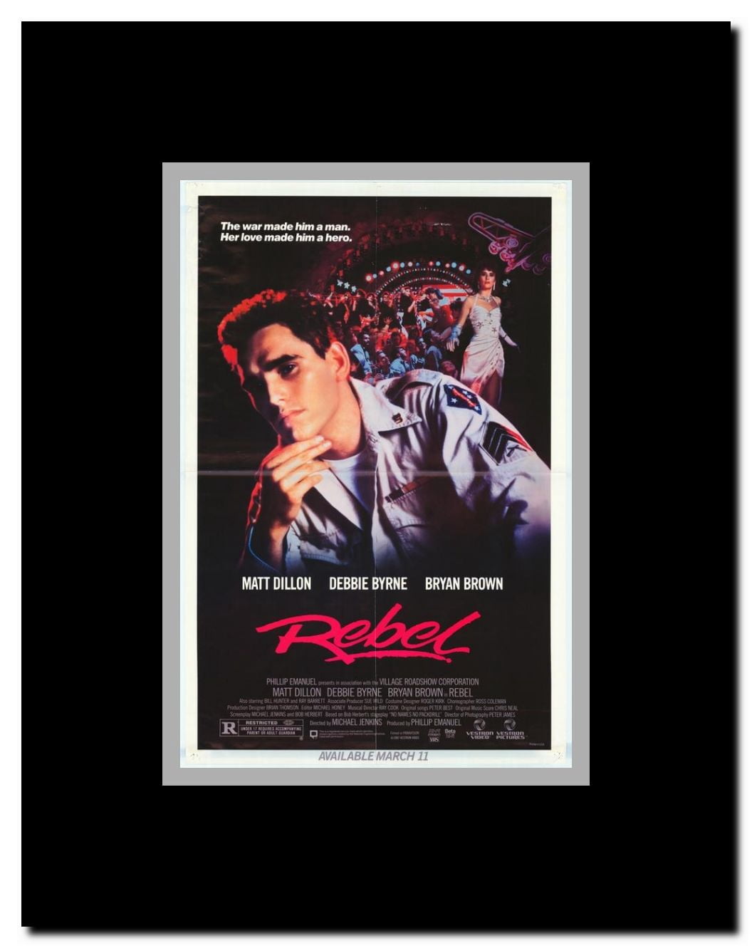 Rebel Framed Movie Poster