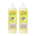 thumbnail image 1 of Rebel Green Super Deluxe Dish Soap - Natural Kitchen Dish Detergent - Gentle Dish Liquid Scented with Peppermint & Lemon - (16 oz 2 pack), 1 of 8