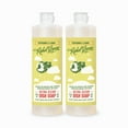 thumbnail image 1 of Rebel Green Super Deluxe Dish Soap - Natural Kitchen Dish Detergent - Gentle Dish Liquid Scented with Peppermint & Lemon - (16 oz 2 pack), 1 of 7