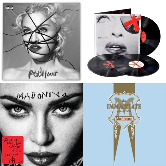 Rebel Heart & Madame X (Live) (3LP) & Finally Enough Love (2LP) & Immaculate Collection (2LP)