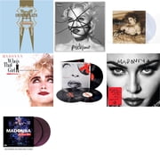 Rebel Heart Tour X Purple Galaxy Swirl Vinyl/2LP & Rebel Heart & Madame X Live 3LP & Finally Enough Love 2LP & Like A Virgin Clear LP Vinyl & Immaculate Collection 2LP & Who's That Girl Ost Back 2 The 80S I
