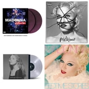 Rebel Heart Tour X Purple Galaxy Swirl Vinyl/2LP & Rebel Heart & Veronica Electronica Clear LP Vinyl & Bedtime Stories The Silver Collection Silver LP Vinyl