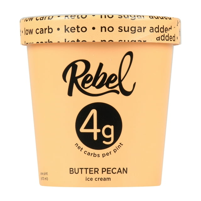 Rebel Ice Cream , Butter Pecan