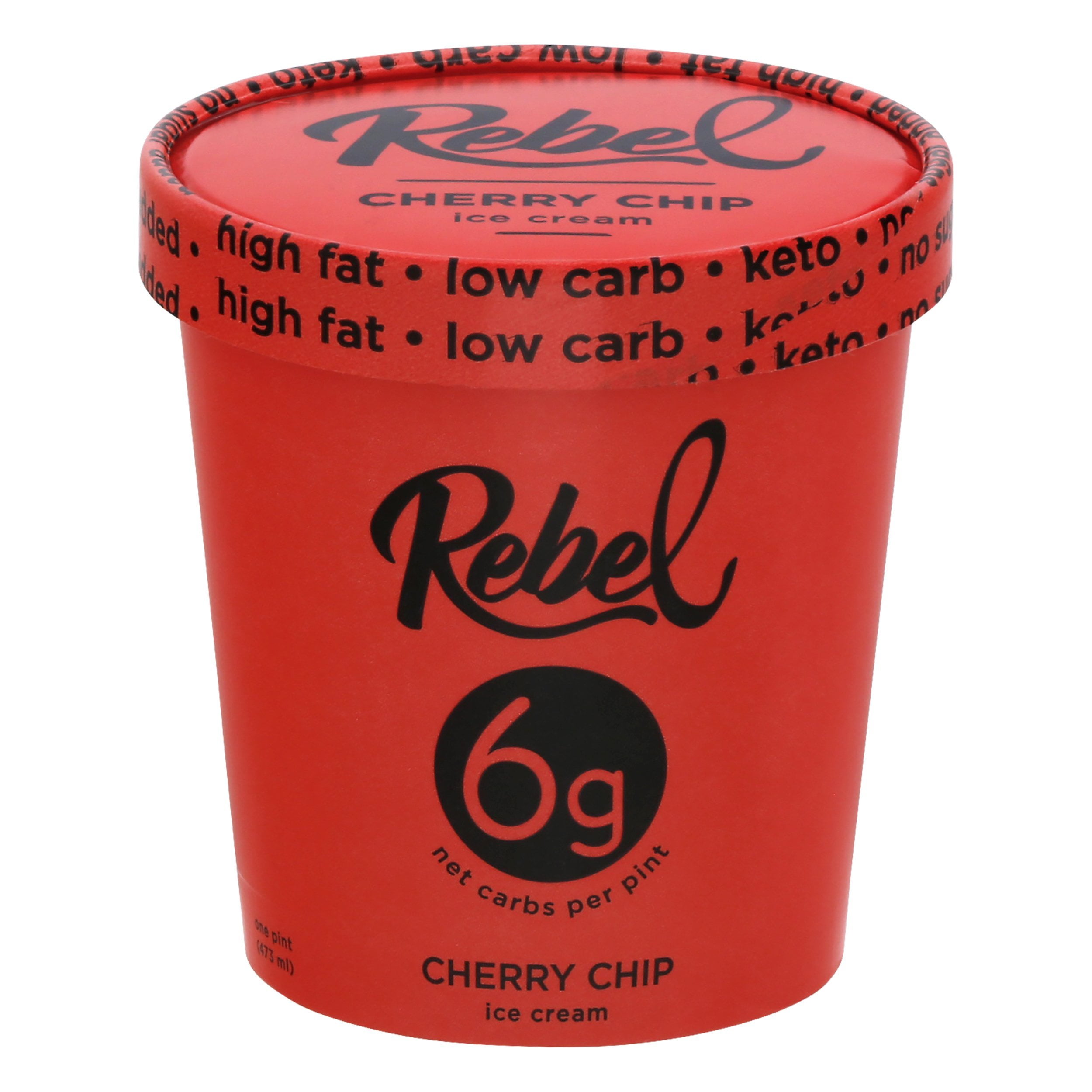 Rebel Ice Cream , Cherry Chip