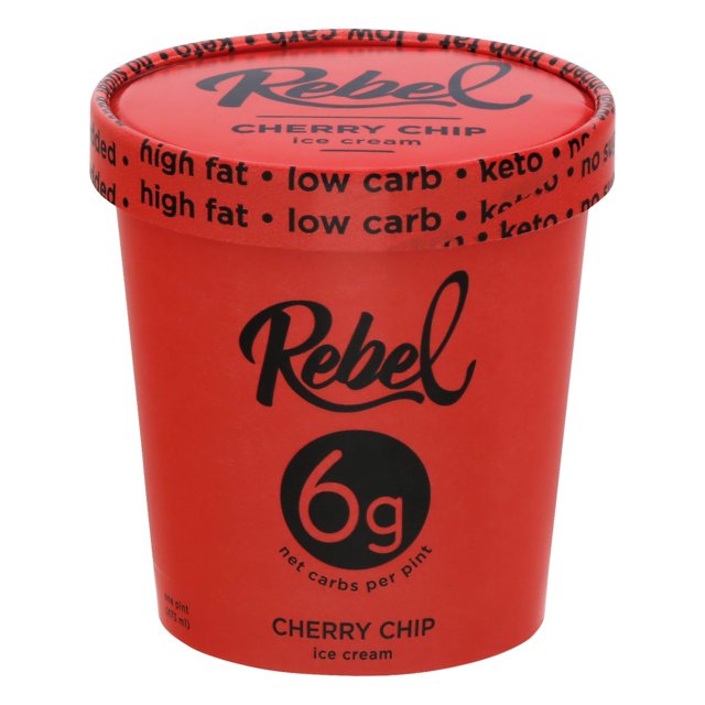 Rebel Ice Cream , Cherry Chip
