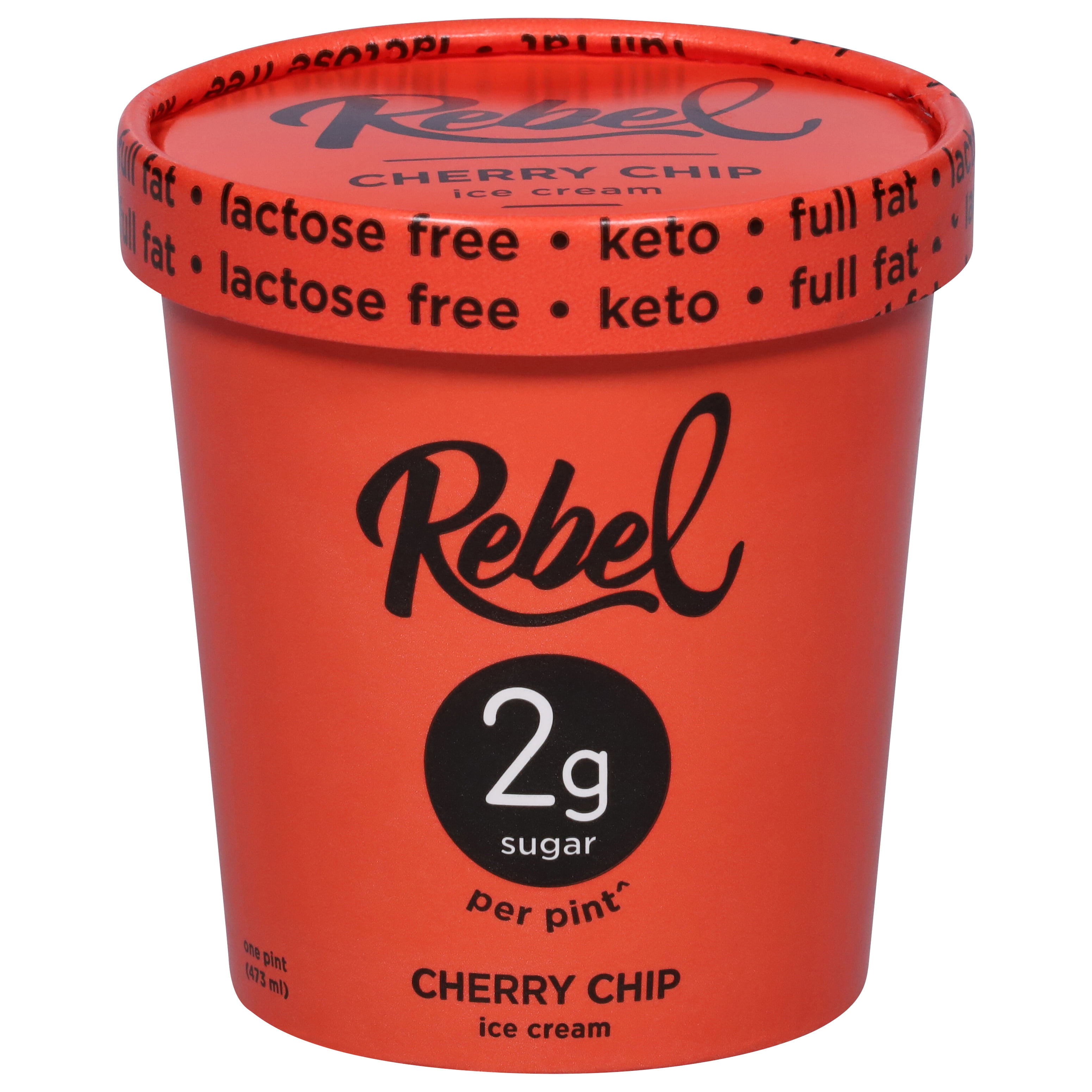 Rebel Ice Cream , Cherry Chip