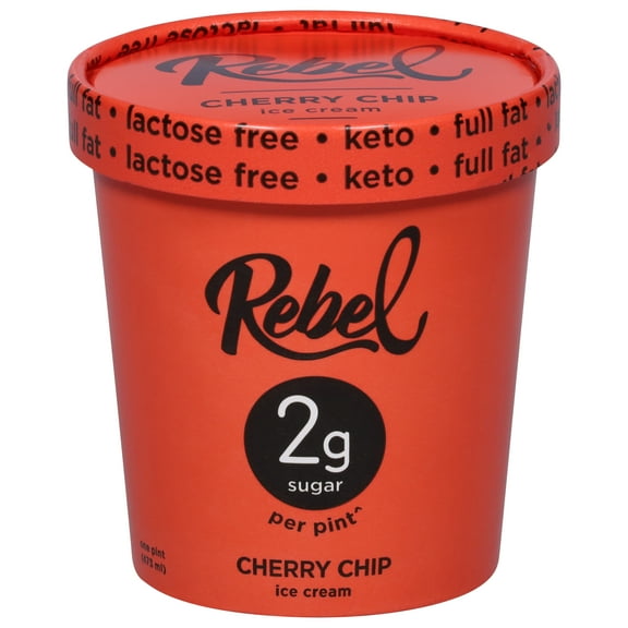 Rebel Ice Cream , Cherry Chip