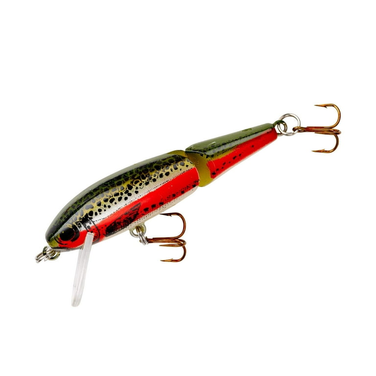 Rebel Lures Jointed Minnow Crankbait Fishing Lure, 1 7/8 in, 3/32 oz 