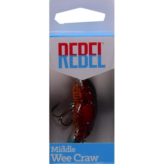 Rebel Middle Wee Craw Crankbait Nest Robber 1 11/16" 3/16 oz.