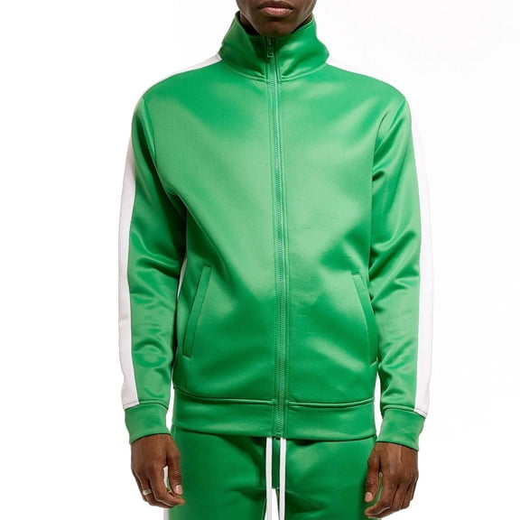 Rebel Minds Basic Track Jacket (Kelly Green)