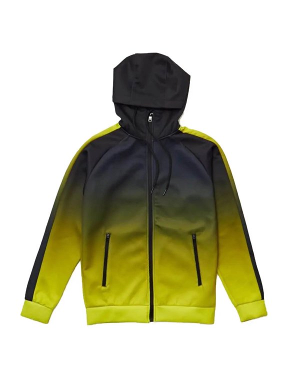 Dip Dye Track Jacket Lime